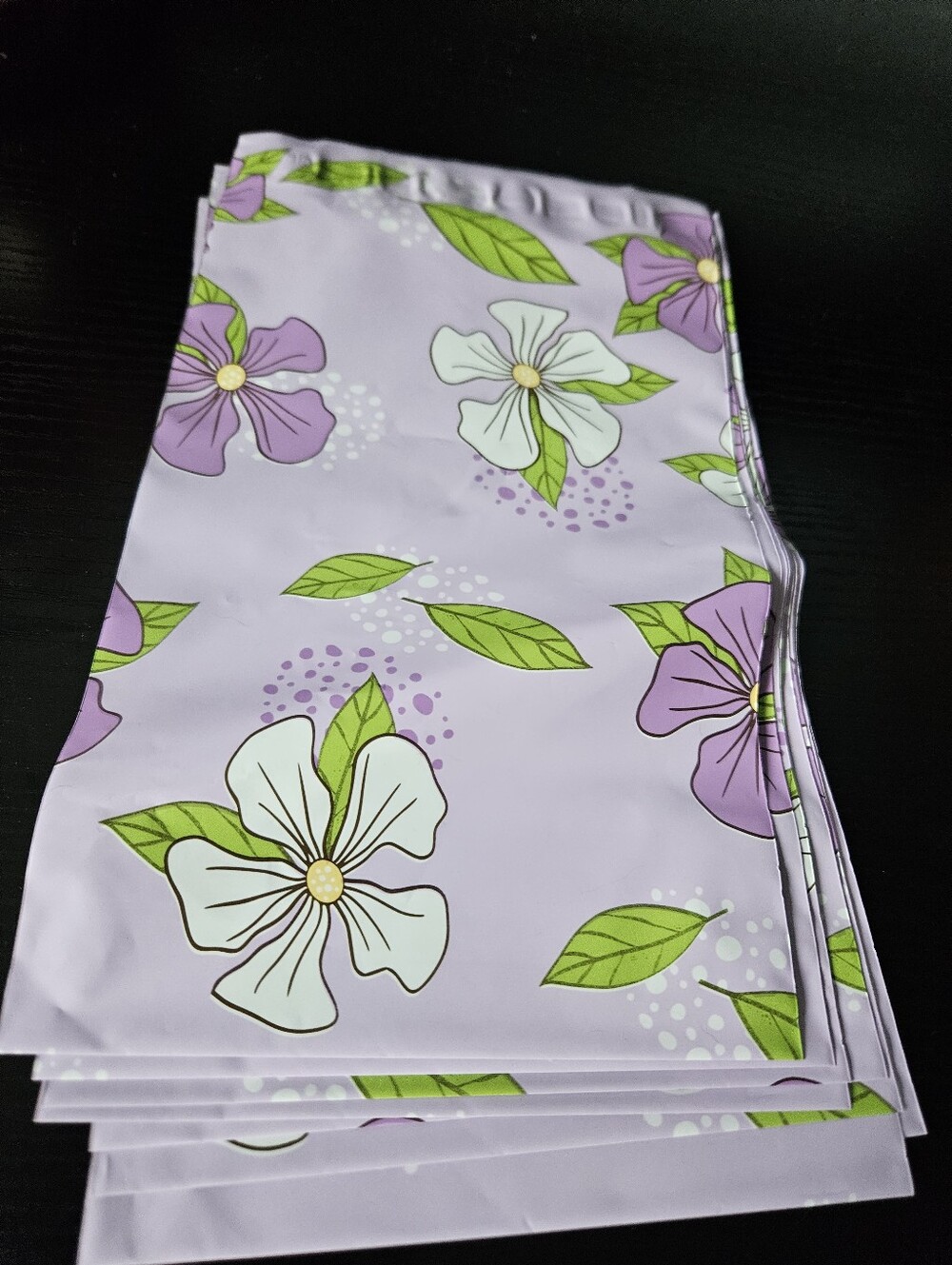 Lavender Floral Polymailer Packages